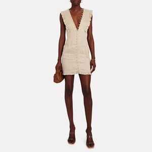 JOSLIN Eden linen silk blend dress